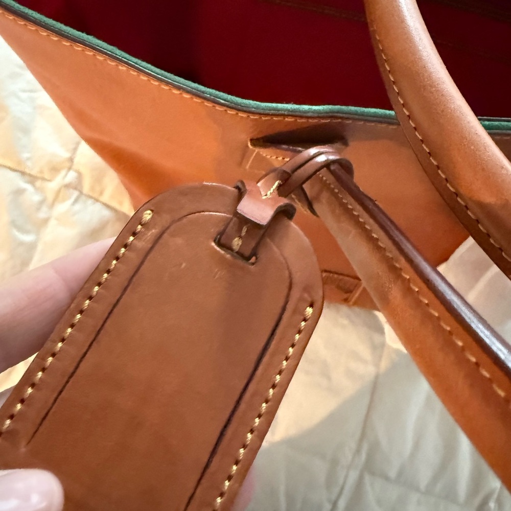 Dooney and Bourke Florentine Russell Tote Bag in Natural - Picture 9 of 16